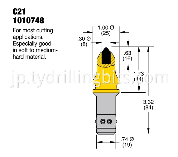 C21 auger teeth